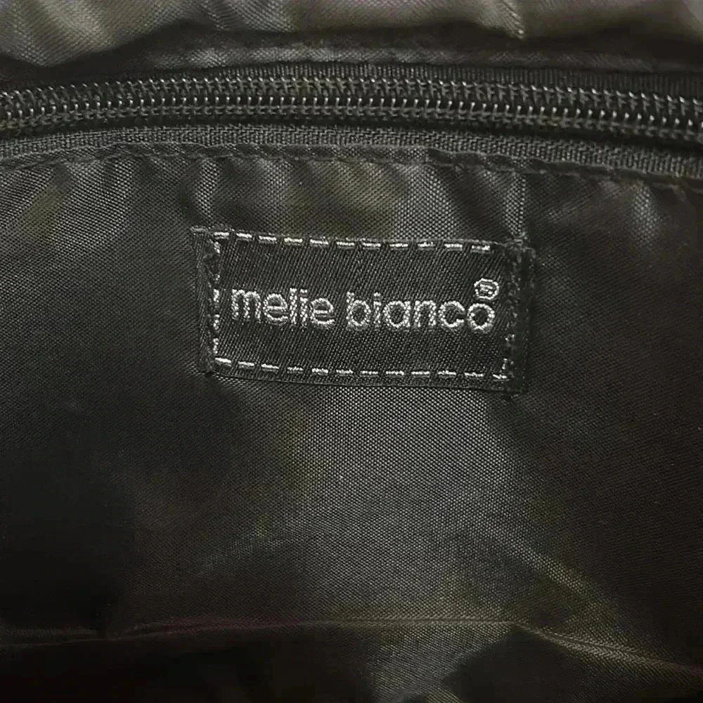 Melie Bianca Faux Leather Over the Shoulder/Crossbody Purse Light Tan